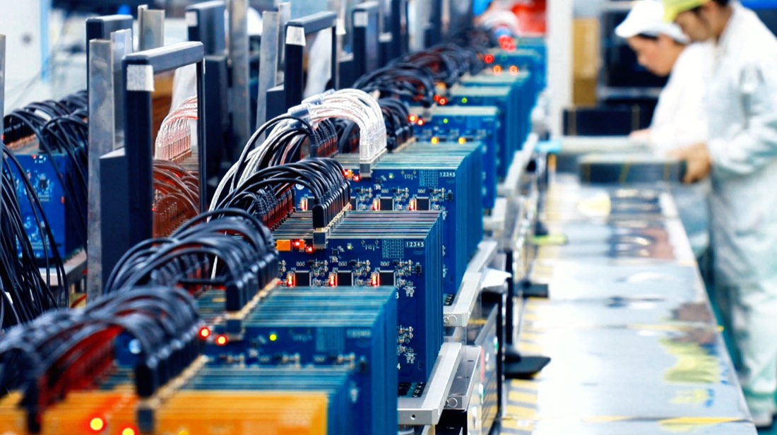 Automated SMT production line
